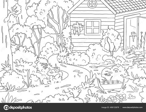 Top 168+ Garden cartoon drawing - Tariquerahman.net