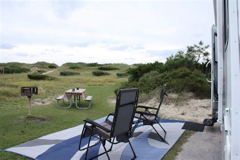 Ocracoke My "Crabby" Campsite - Trailer Traveler