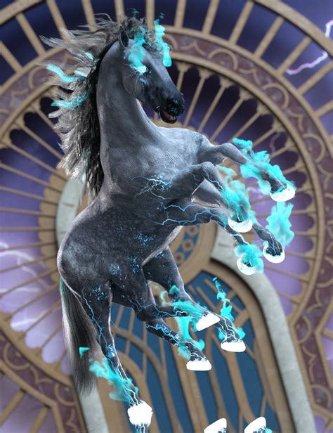 Odin's Horse Poses for Sleipnir | Daz 3D