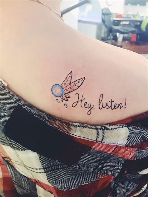 Got my Navi tattoo before quarantine, been wanting it for years and she ...