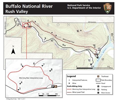 Hiking in the Lower District - Buffalo National River (U.S. National ...