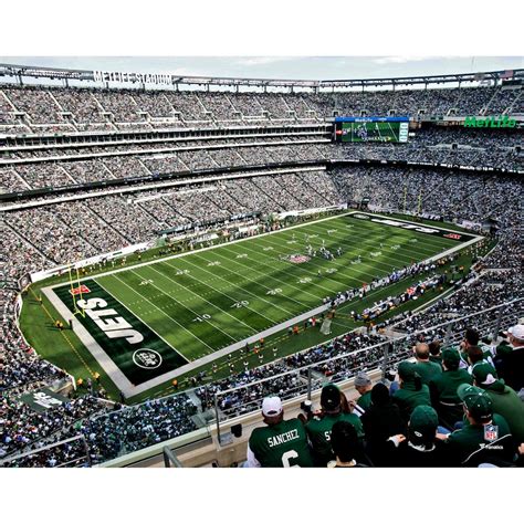 New York Jets Unsigned MetLife Stadium Photograph