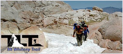 Mt Whitney Trail - Hiking and Backpacking - Timberline Trails