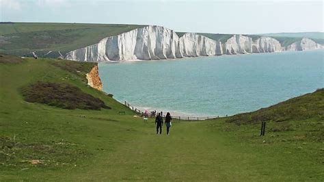 SEVEN SISTERS CLIFFS, SPECTACULAR VIEW, EASTBOURNE, EAST SUSSEX, photo ...