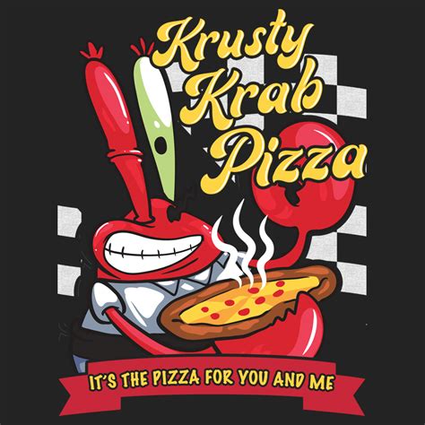 Krusty Krab Pizza – Tagged "Premium Triblend" – The Dude's Threads