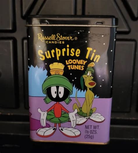 VINTAGE 1998 LOONEY Tunes Russell Stover Surprise Tin Tasmanian Devil Bugs Bunny $10.00 - PicClick