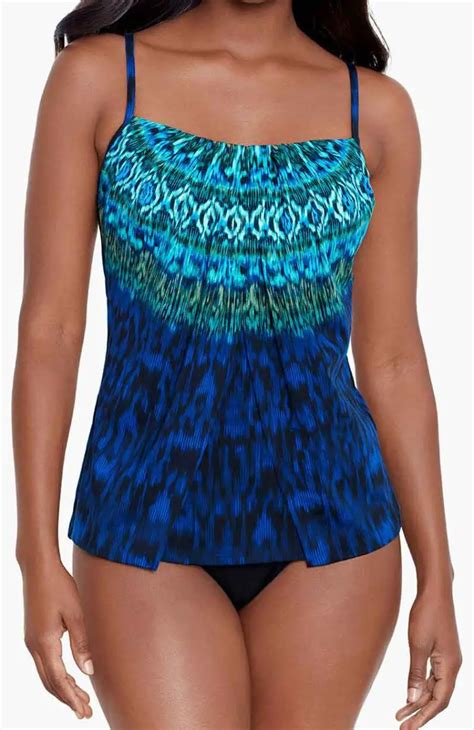 Stylish Swimsuits for Women over 60 by Body Type -- BLUE HARE