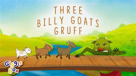 The Three Billy Goats Gruff | Fairy Tales | Gigglebox | Three billy ...