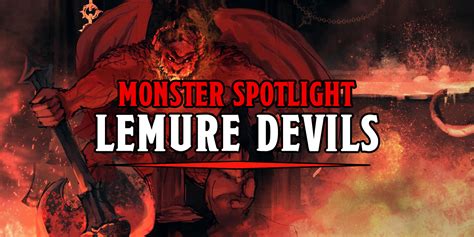 D&D Monster Spotlight - The Lemure - Bell of Lost Souls