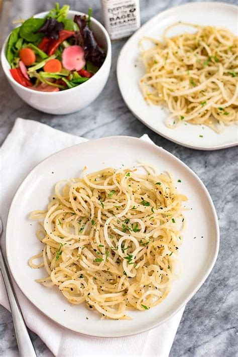 Low Carb Pasta (3 Ingredients - Ready in 10 Minutes) | Bites of Wellness