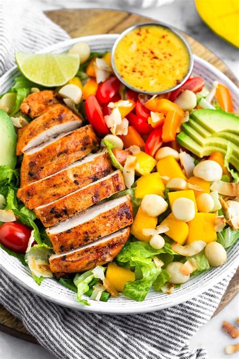 21 High Protein Salad Recipes (Chicken, Steak, & Vegan) - Eat the Gains