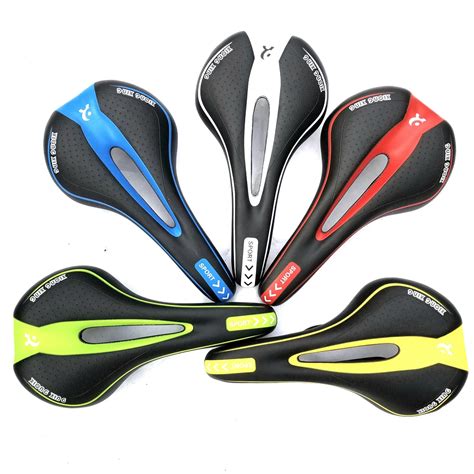 Comfortable Bicycle Saddle Cushion Cover Mountain Bike Riding MTB Seat Cover Black Red Yellow-in ...