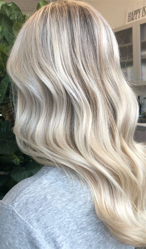 Pearly Blonde Babylights and Balayage