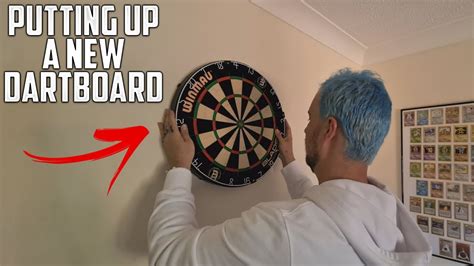 How To Put Up A Dartboard 🎯 (Works With All Dartboards) - YouTube