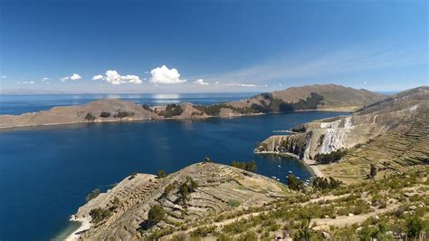 HD wallpaper: lake, titicaca, peru, bolivia, water, sky, scenics - nature | Wallpaper Flare