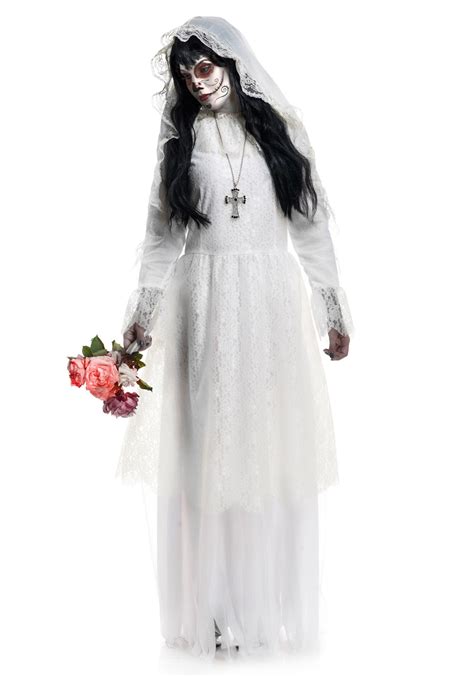 Victorian Ghost Bride Costume For Women | ubicaciondepersonas.cdmx.gob.mx