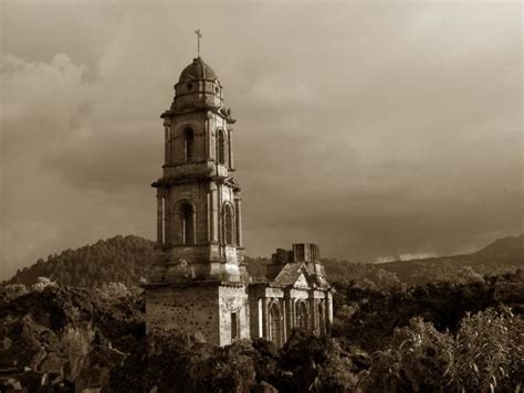 The lava-engulfed ruins of Paricutin cathedral | Mike Grist