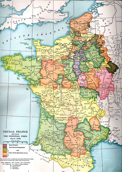 Political Medieval Maps - Capetian France