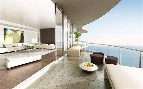 Wallpaper ID: 596244 / living room, architecture, balcony, style ...