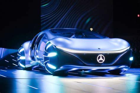 Up close with Mercedes-Benz’s Avatar concept car - The Verge