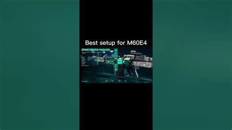 Best Setup for M60E4 Battlefield 2042 - YouTube