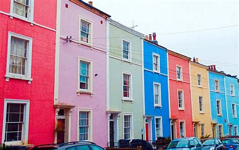 Where (and Why!) to Find the Colourful Houses of Clifton, Bristol ...