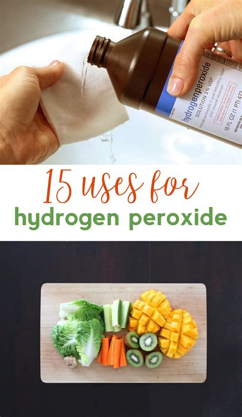 15 unexpected uses for hydrogen peroxide - all crafty things