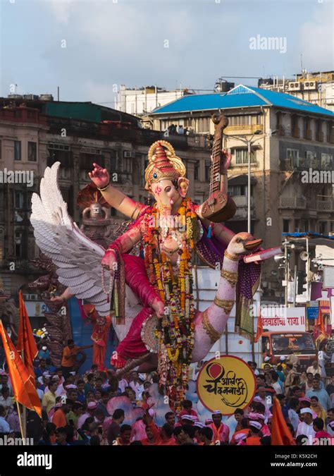 Mumbai Ganesh Festival High Resolution Stock Photography and Images - Alamy