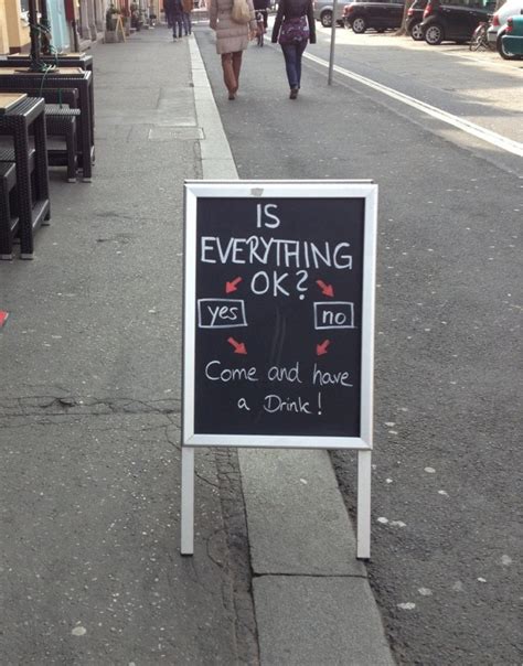 40 Funny and Creative Chalkboard Bar Signs | Funny Signs