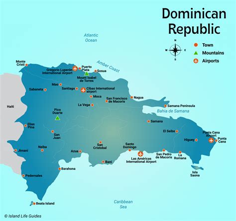 Dominican Republic Map | Island Life Caribbean