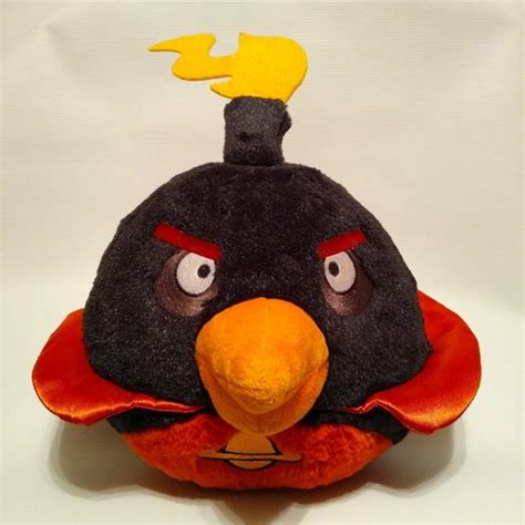 Angry Birds | Toys | Angry Birds Space Bomb Plush Stuffed Toy | Poshmark