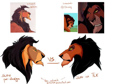 Old Scar vs. Actuall Scar by XseTLK on DeviantArt