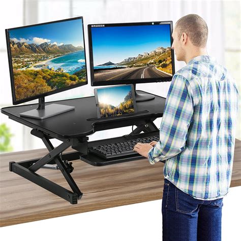 Standing Desk Stand Up Desk Adjustable Desk 32 inches Home Office ...