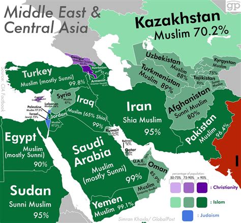 Most Religious Places In The World Map - Business Insider