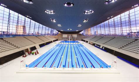 Olympic size pool ceiling, special lighting. New Zealand. http://architecturehdt.co.nz/pools/