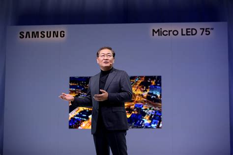 Samsung Unveils Its 75-Inch 4K Modular microLED TV, Calls It the Future ...