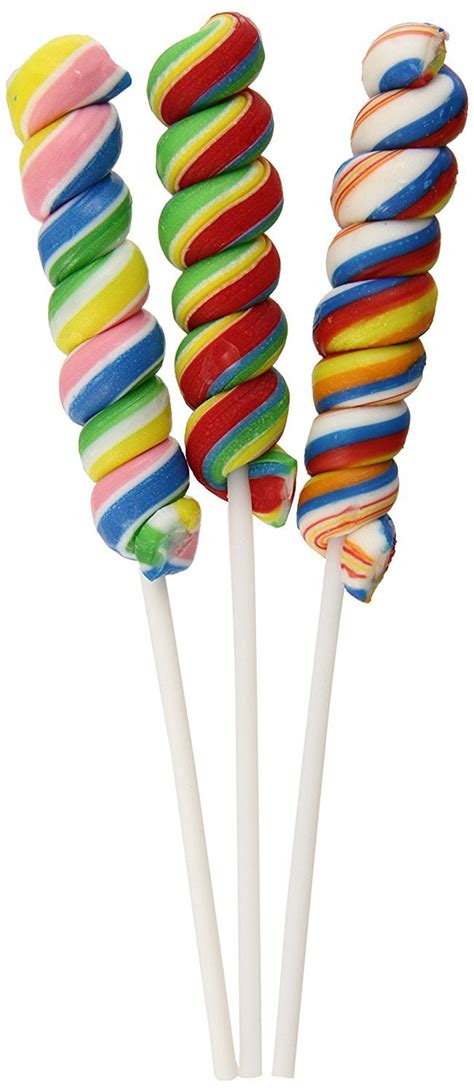 - Twisty Rainbow Candy Lollipops (1-Pack of 12) - Walmart.com