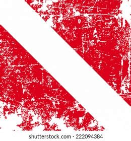 Dive Flag Grunge Vector Illustration Stock Vector (Royalty Free ...