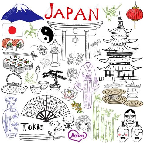 Japan Drawing Images, Stock Pictures, Royalty Free Japan Drawing ... Drawing Set, Drawing Images ...