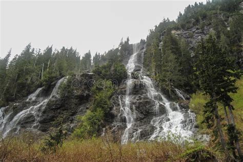 The Base of One of Canada S Tallest Waterfalls - Della Falls ...