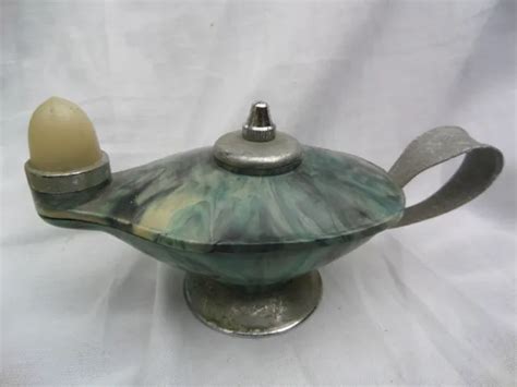OLD VINTAGE PIFCO Bakelite Genie Lamp Aladdin Lamp Panto Prop Empire Made $34.34 - PicClick