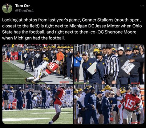 Photos of Conor Stalions with M's OC and DC : r/OhioStateFootball