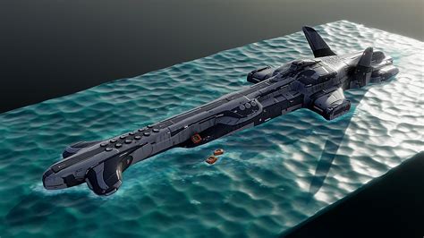 SUBMARINE concept design - 3D model by asaito [e67c0b8] - Sketchfab