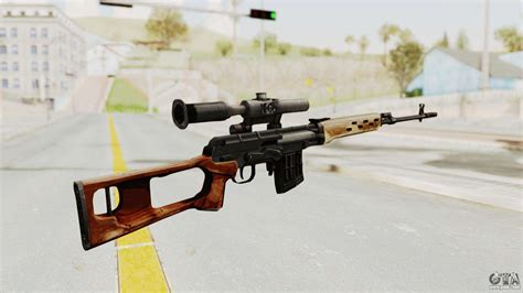 Sniper with New Realistic Crosshair for GTA San Andreas