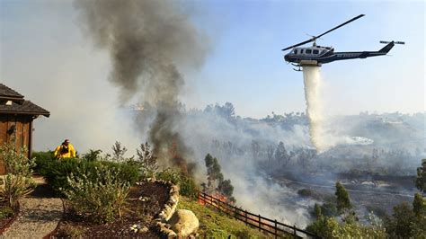 Wildfire forces mass evacuations near San Diego - TODAY.com