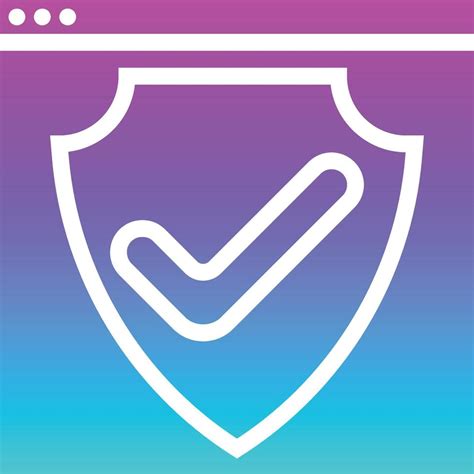 security website guard software development - gradient solid icon 14236970 Vector Art at Vecteezy