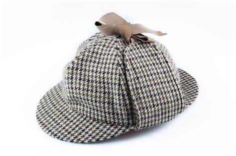 Premium Photo | Tweed deerstalker hat