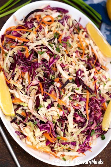 Cabbage Salad Recipe - Sweet and Savory Meals