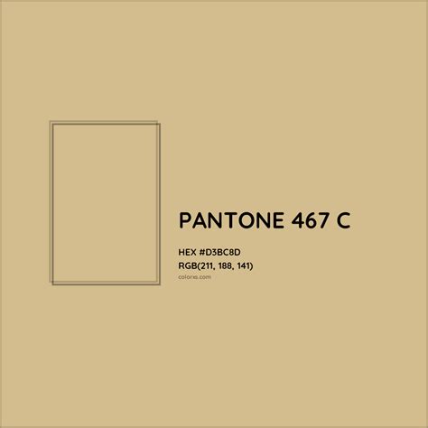 About PANTONE 467 C Color - Color codes, similar colors and paints - colorxs.com