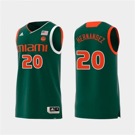 Dewan Hernandez Jersey, College Miami Hurricanes Dewan Hernandez Jersey